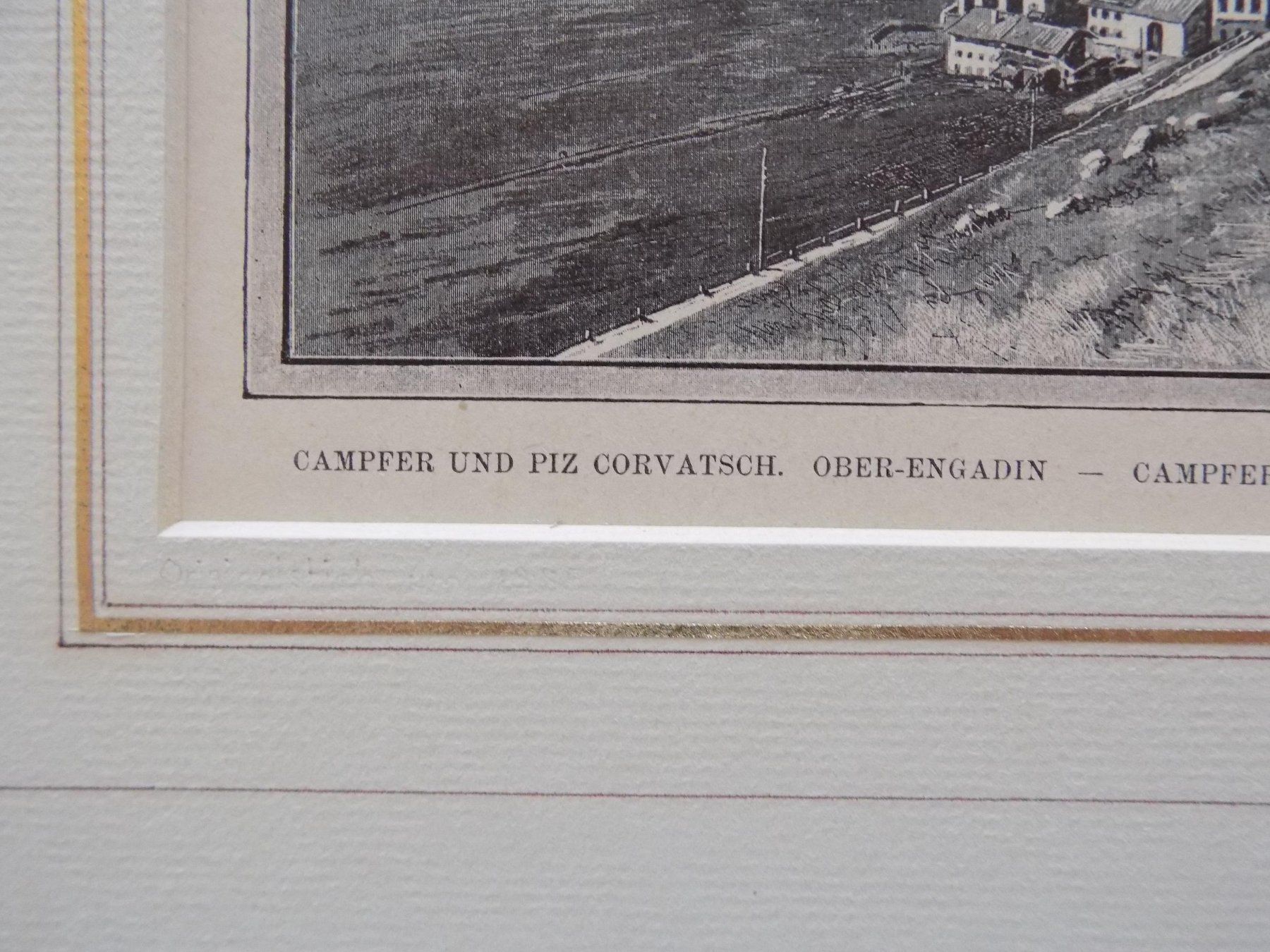 Gravures: Champfer Piz Corvatsch – D'occasion à Risch par Rischli15 2