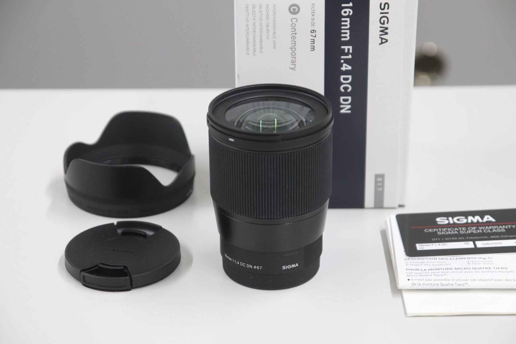 Sigma Obiettivi: Sigma 16mm 1.4 DC DN / für Sony E-Mount – Usato da Zofingen venduto da OWYSSAG
