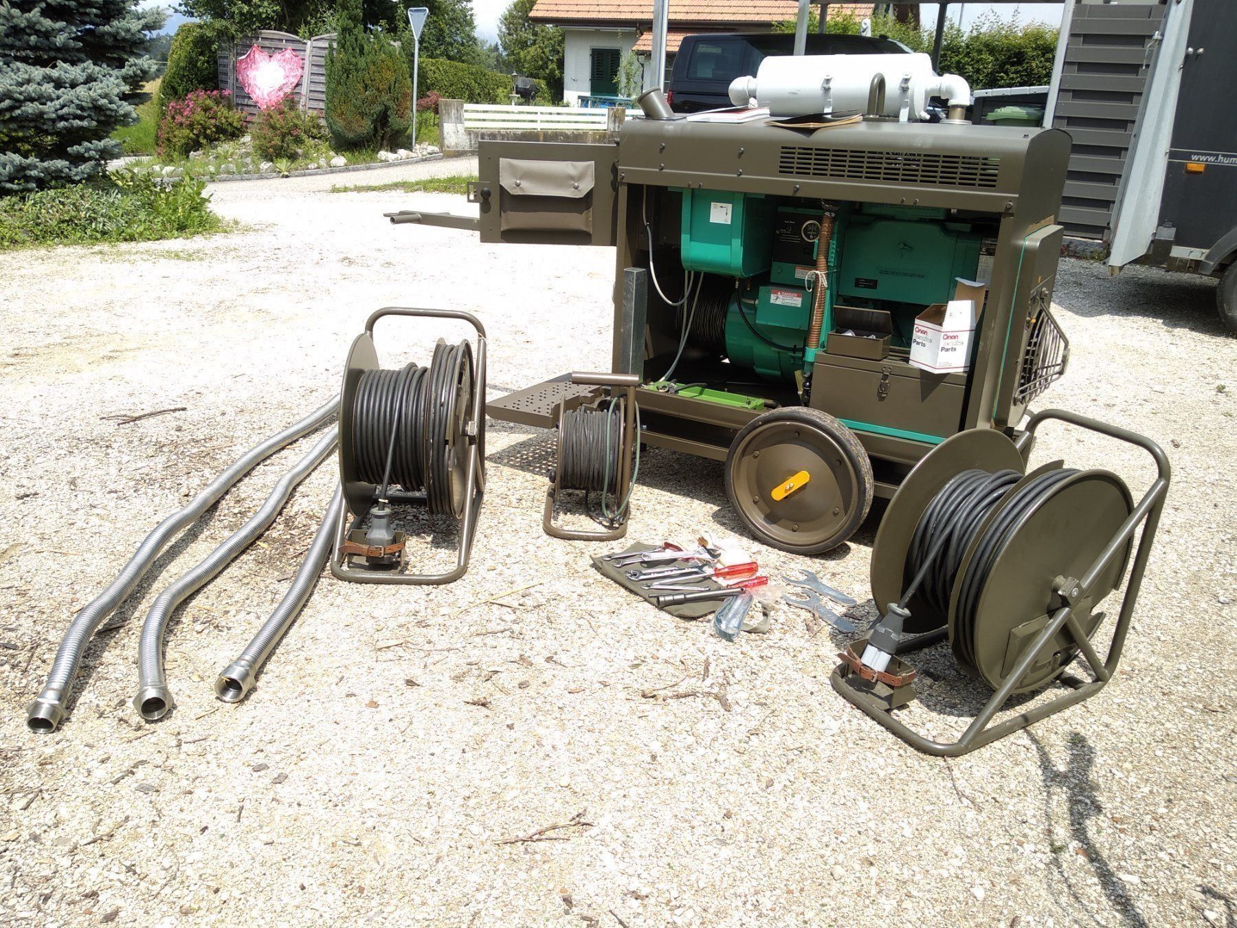 Generatori di corrente: Onan 6kvA Notstromgenerator – Usato da Rüti b. Riggisberg venduto da caro7171 1