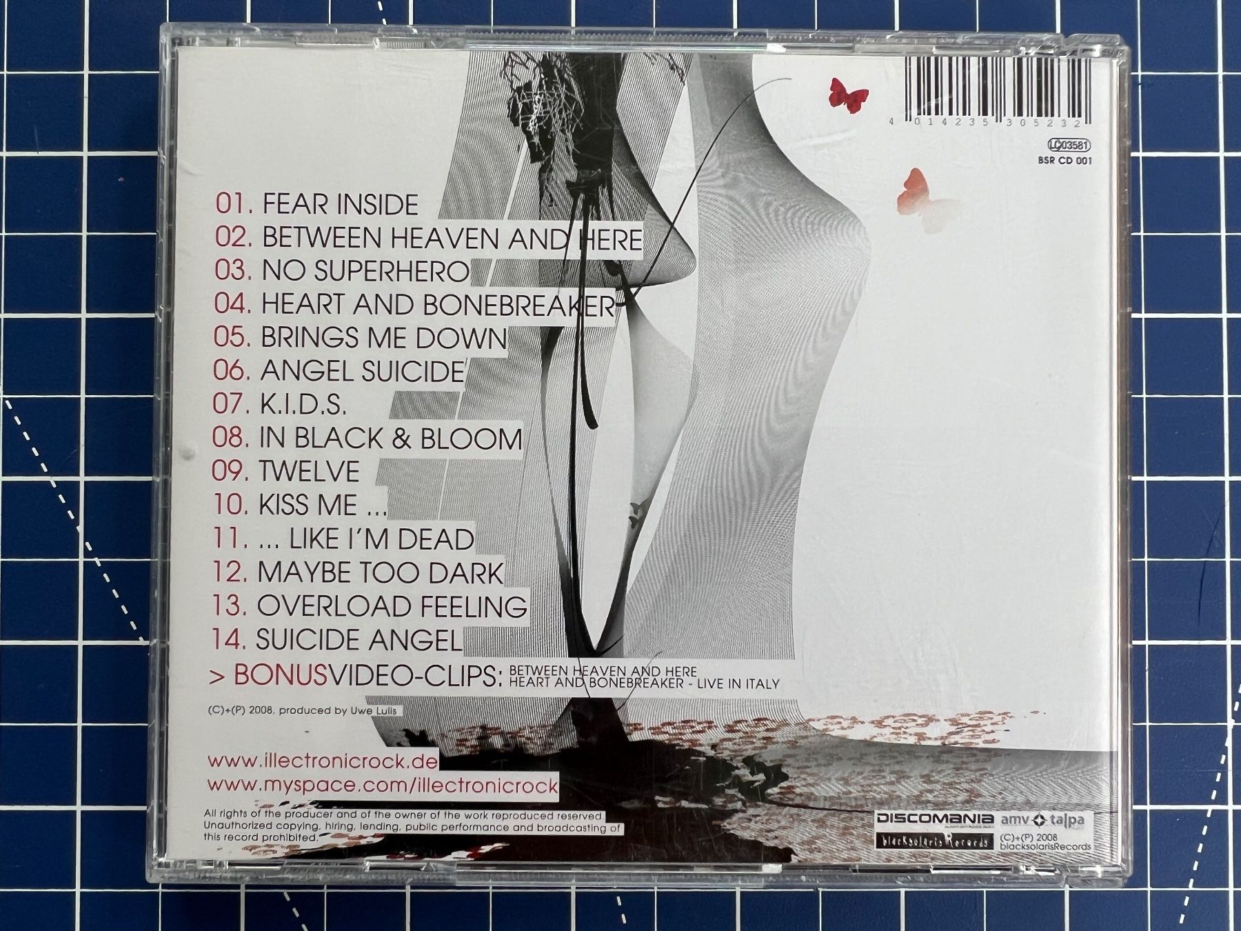 CD: Illectronic Rock – Angel Suicide – Usato da st.gallen venduto da sophiephie 2