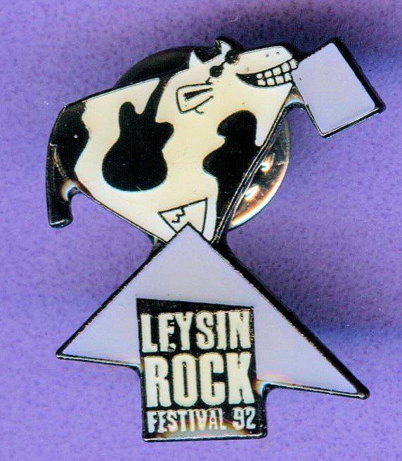Placchette & Badge: Leysin Rock Festival  1992 – Usato da Winterthur venduto da Sammleroase