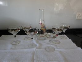 La Mason Karaffe und 6 Gläser