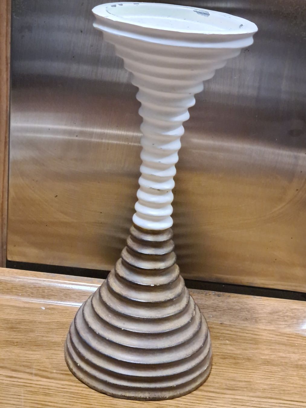 Portacandele: Massivholz Kerzenständer 25 cm – Nuovo (secondo la descrizione) da Amriswil venduto da kleindeko 2