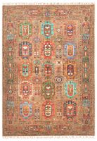 Handgeknüpfter afghanischer Khurjeen Orientteppich 235x171cm
