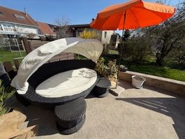 VIPLOUNGE RATTAN SONNENINSEL "DREAMLAND"