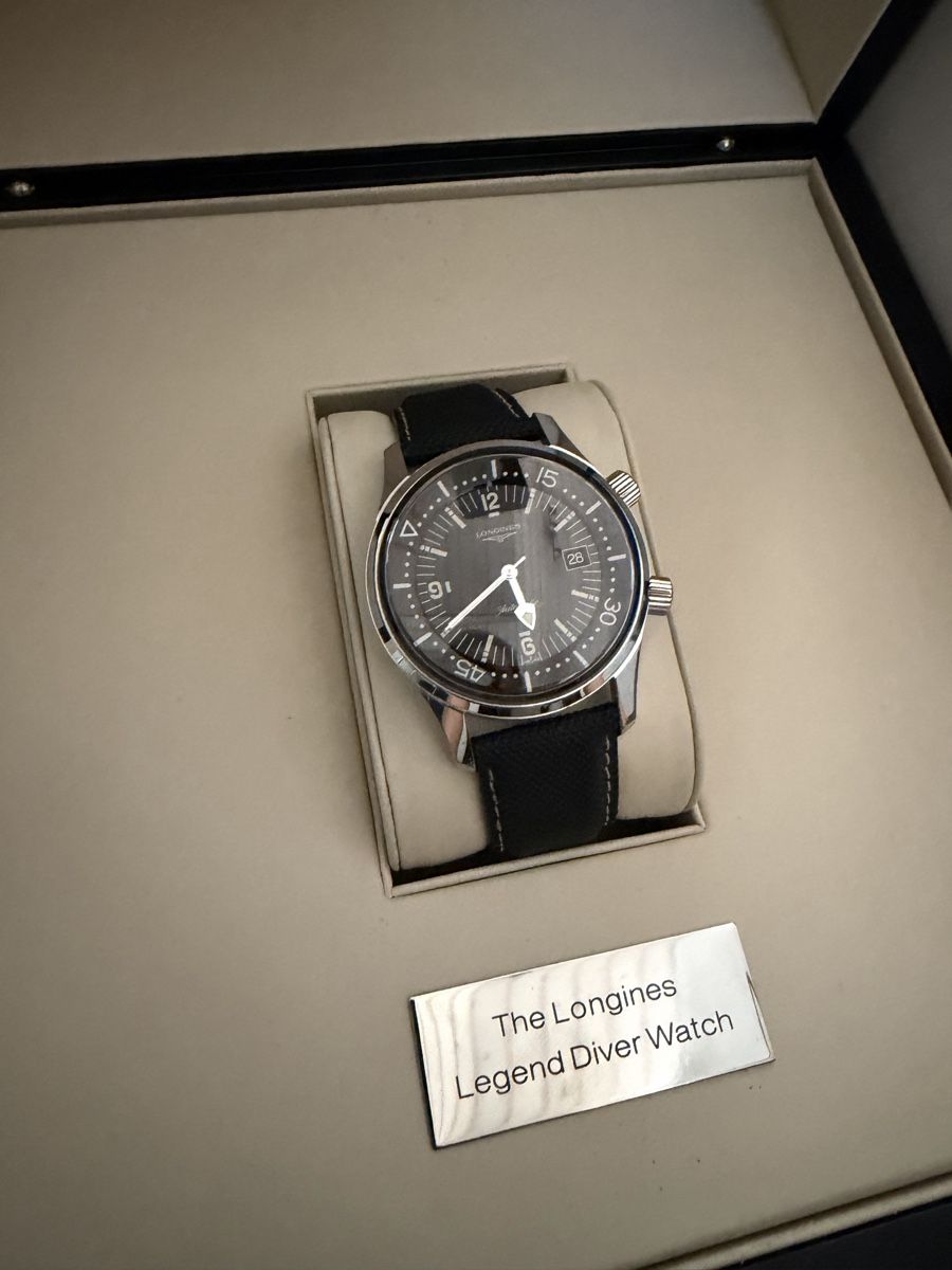Longines Montres: Longines Legend Diver Watch Automatic Swiss Made Full Set 🌊 – D'occasion à Dietikon par Watch-Master 3