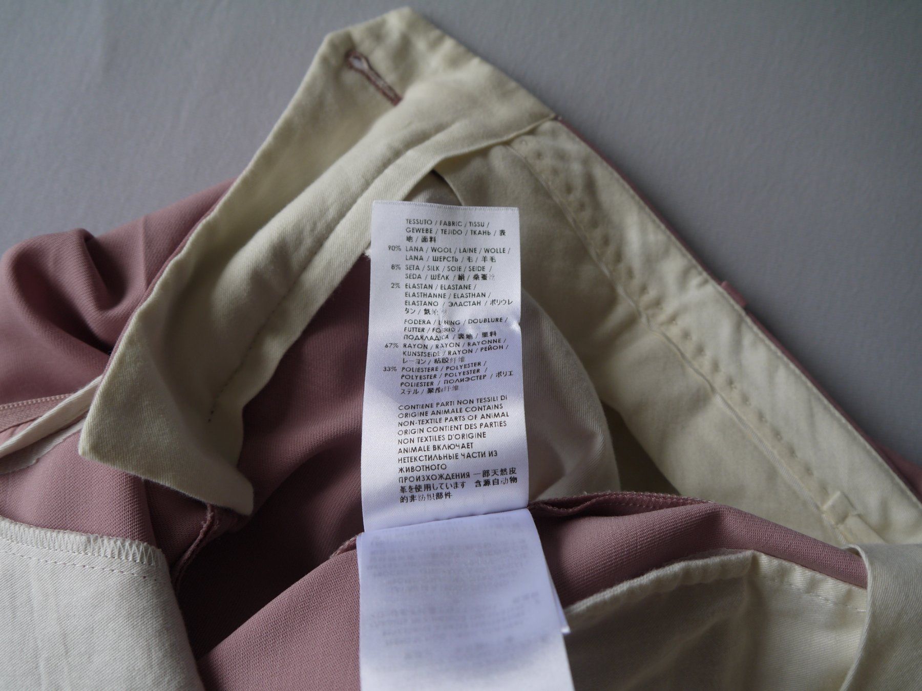 Gucci Pantaloni: GUCCI Hose aus Wolle,Seide, Elastan – Usato da Hagendorn venduto da Blaf 4