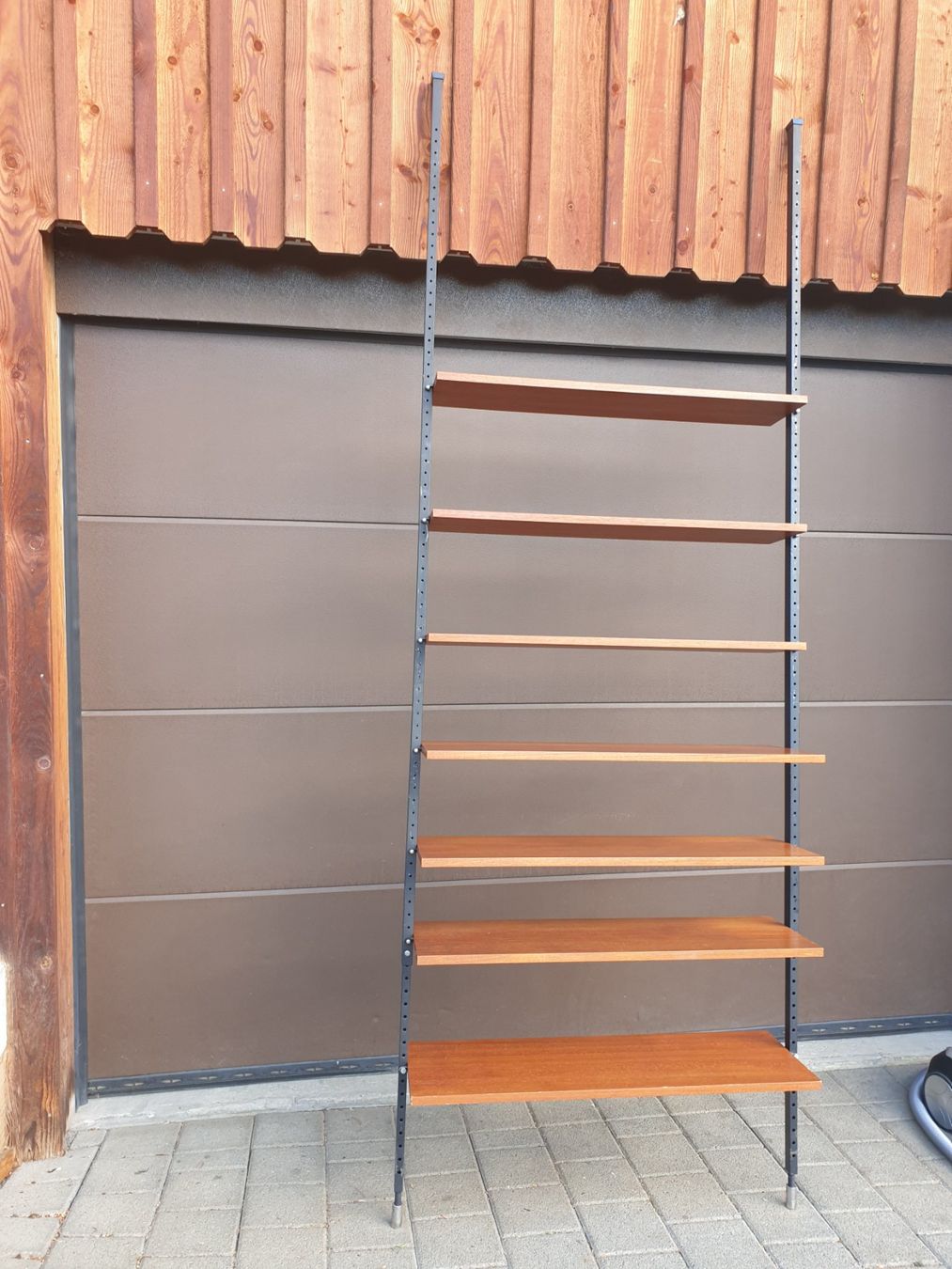 Regale: Teak Teleskop Regal Vintage 60's – Gebraucht aus rebstein von spacy73