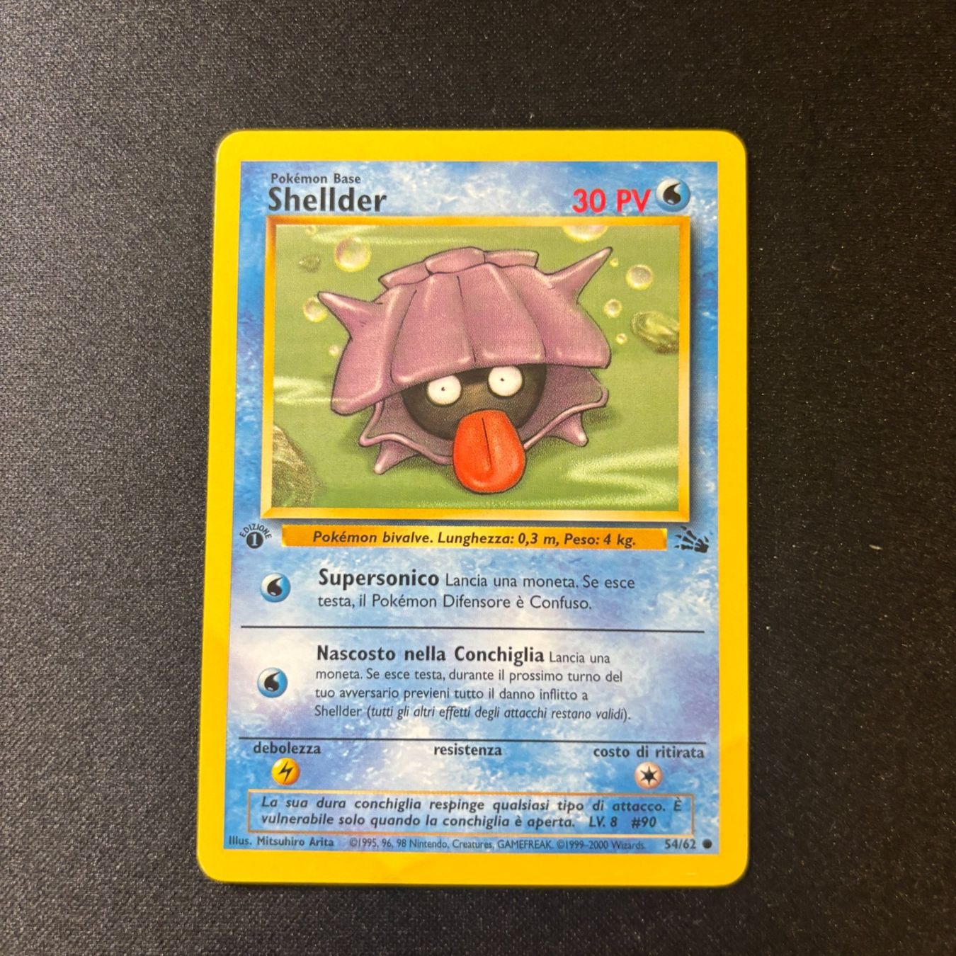 Pokémon Sammelbilder & Trading cards: Pokémon - Shellder 1st Ed. - 54/62 – Gebraucht aus Ambrì von Luk_wnr7