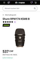 Shure RPW 174 KSM8 B neue 2 jahre Garanti