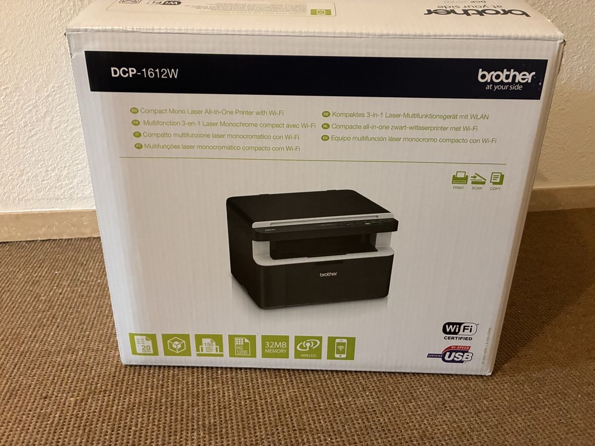 Brother Imprimantes: Laser Printer Brother DCP-1612W – Neuf (Voir description) à Zollikon par Zollikonoffice 3
