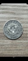 Schweizer Münze 20 Rappen Helvetia Jahrgang 1858