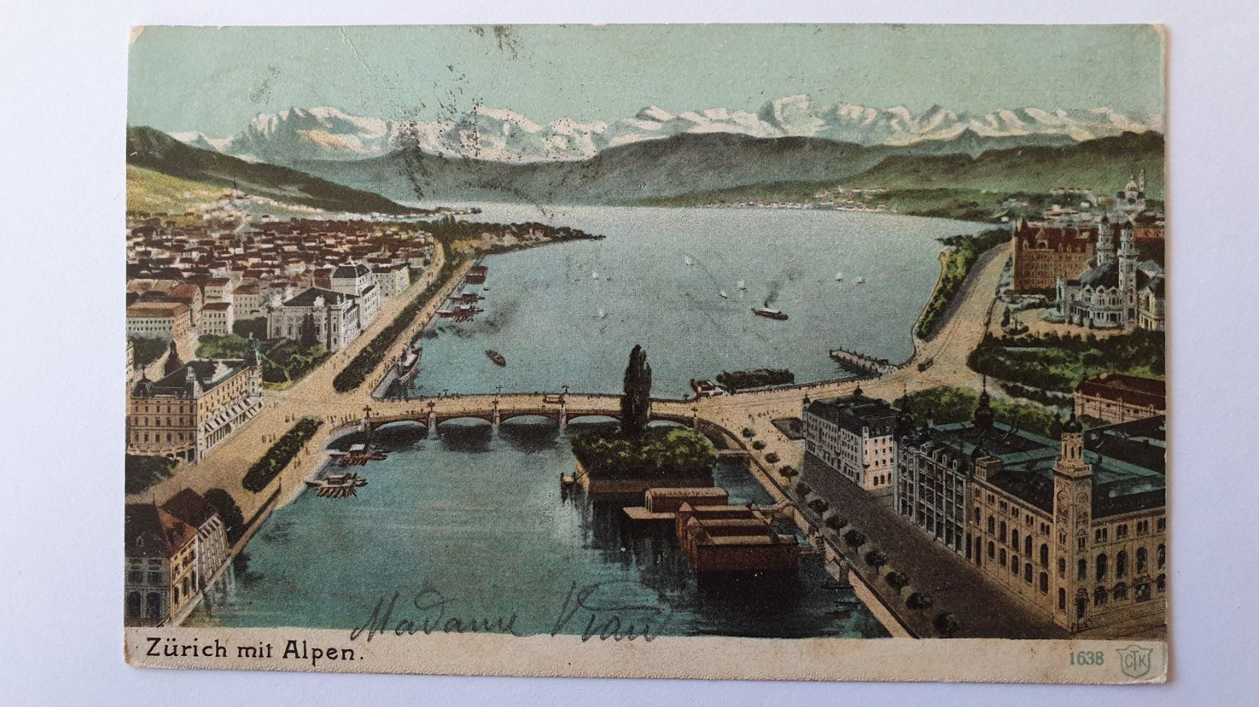 Cartoline postali: Zürich. 2 Ansichtskarten. – Usato da Goldach venduto da armando_r 2