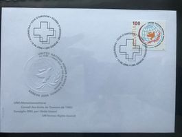 Schweiz 2006 Ersttagsbrief FDC Menschenrechtsrat UNO