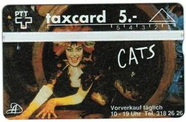 Taxcard 326L_27814 Cats ungebraucht