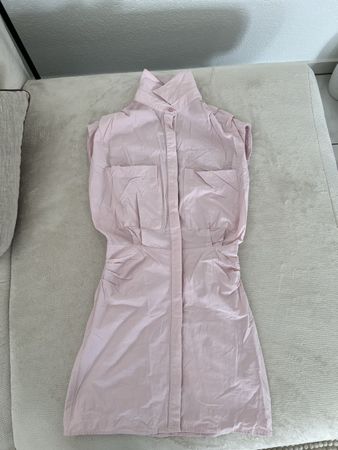 ZARA Sommerkleid Rosa Grösse XS Elegant Kurzarm