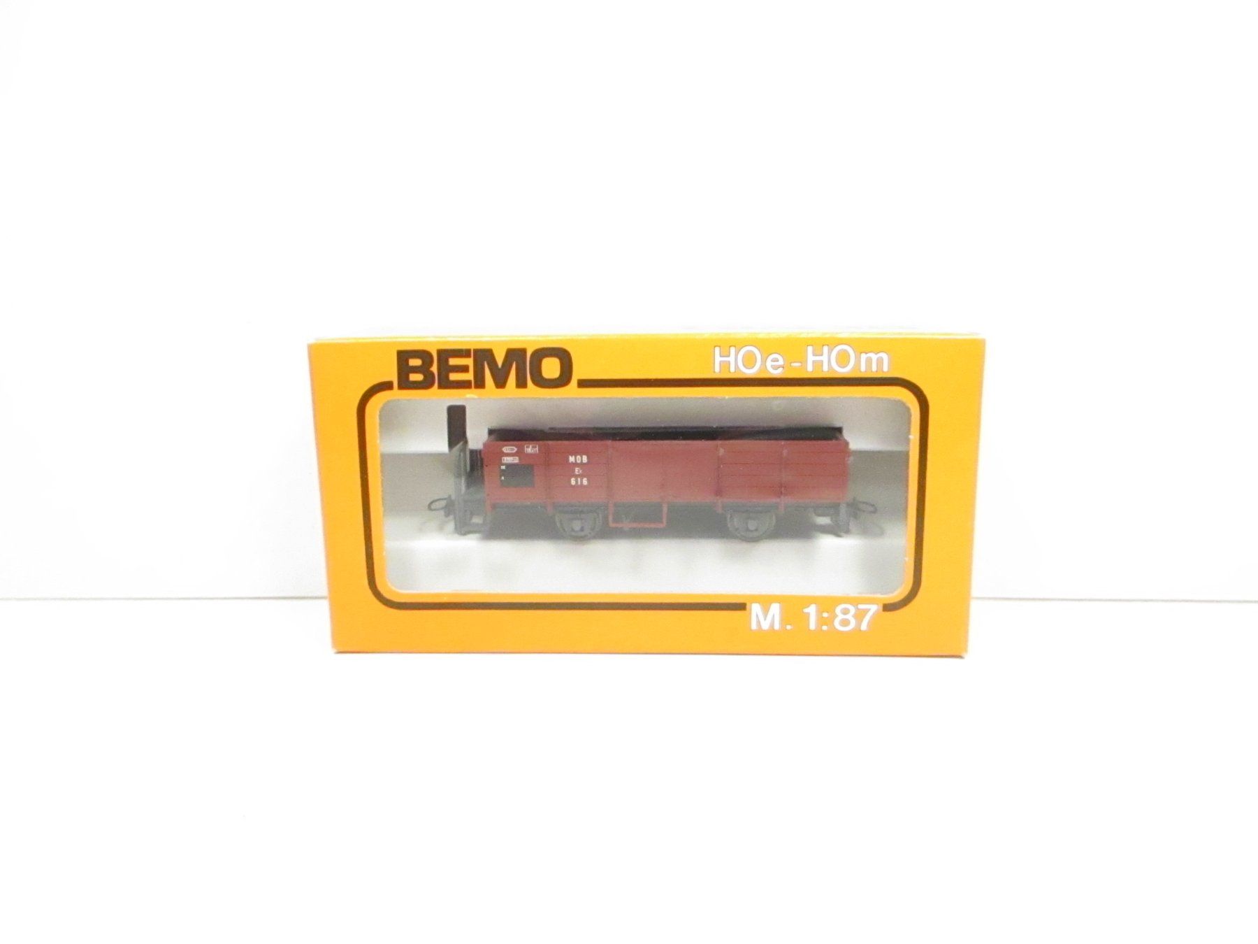 Bemo Modelleisenbahnen: Bemo H0m 2276 306 MOB Offener Güterwagen Ek 616 – Neu und originalverpackt aus Olten von Heinrich875
