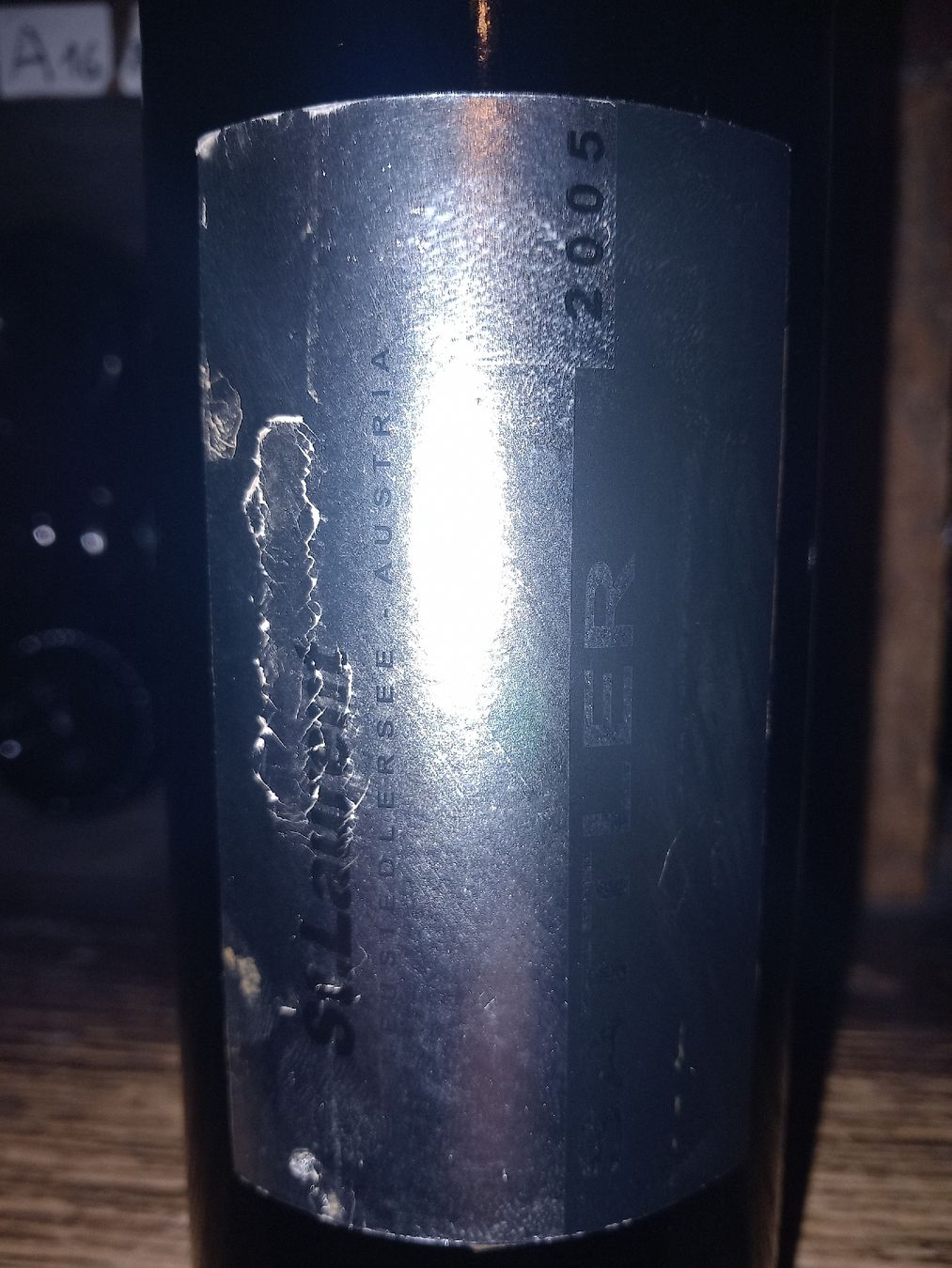 Vino: St laurent sattler autriche 2005 – Nuovo e nell'imballaggio originale da Le locle venduto da juliensaran