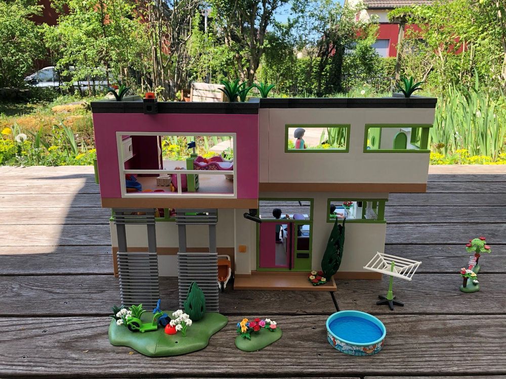 53+ Steine Weg Vorgarten Playmobil Luxusvilla, Privatverkauf, daher