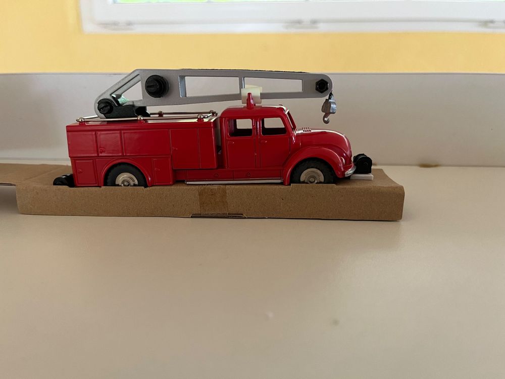 1:43 Altaya Camion LKW Pompier Feuerwehr (Neuf avec emballage d'origine