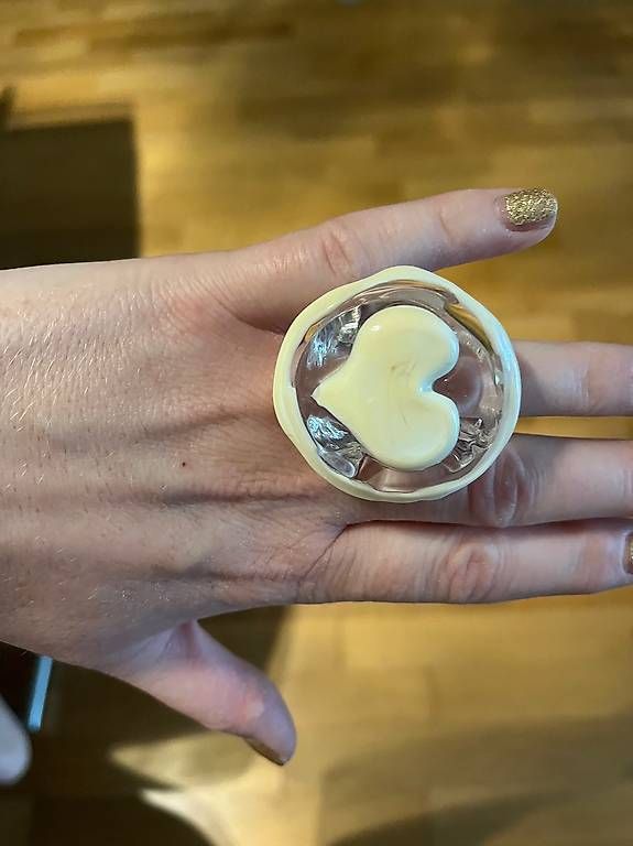 Murano Anelli: Ring aus Muranoglas, Grösse 56 – Usato da Aarberg venduto da Beni-Nadine86 1
