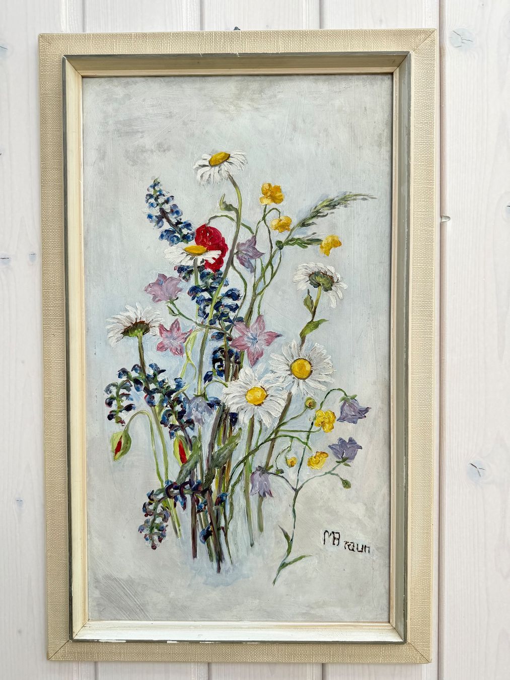 Posters & Illustrations: Wiesenbild Wildblumen sign – D'occasion à Oberhasli par Kantenspringer