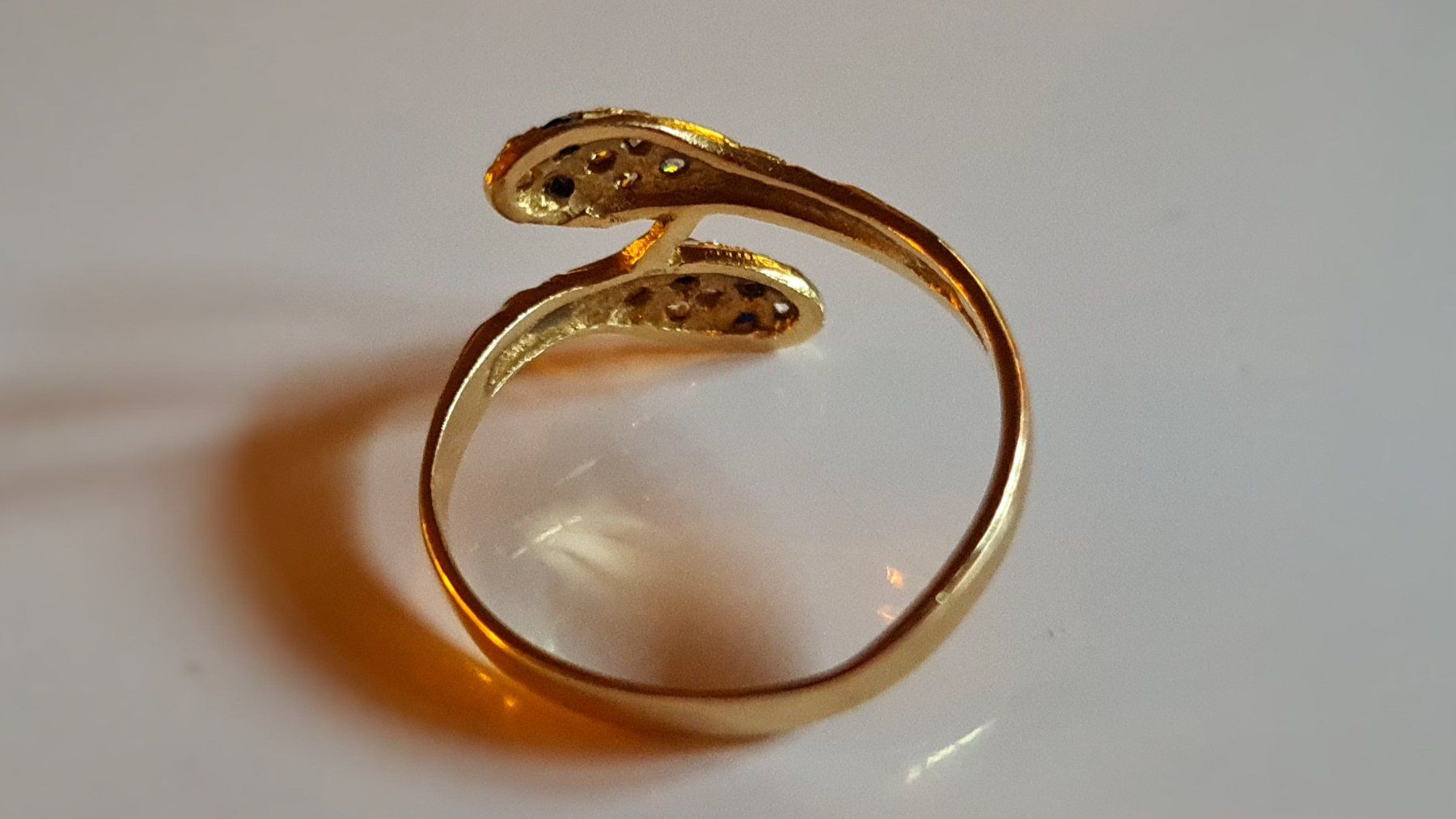 Ringe: Gelbgold Schlangenring 18 Karat – Gebraucht aus Frauenfeld von Purzli 3