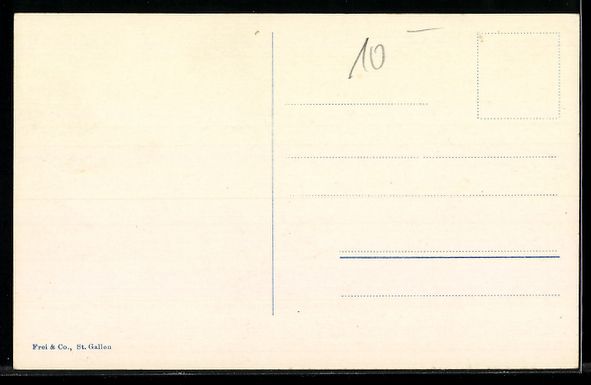 Cartoline postali: Speicher, Ortsansicht mit Säntiskette – Usato da Berlin venduto da bartko-reher 1