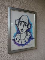 Gemälde Clown signiert