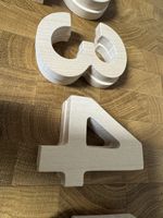 Holzzahlen Spielzeug
