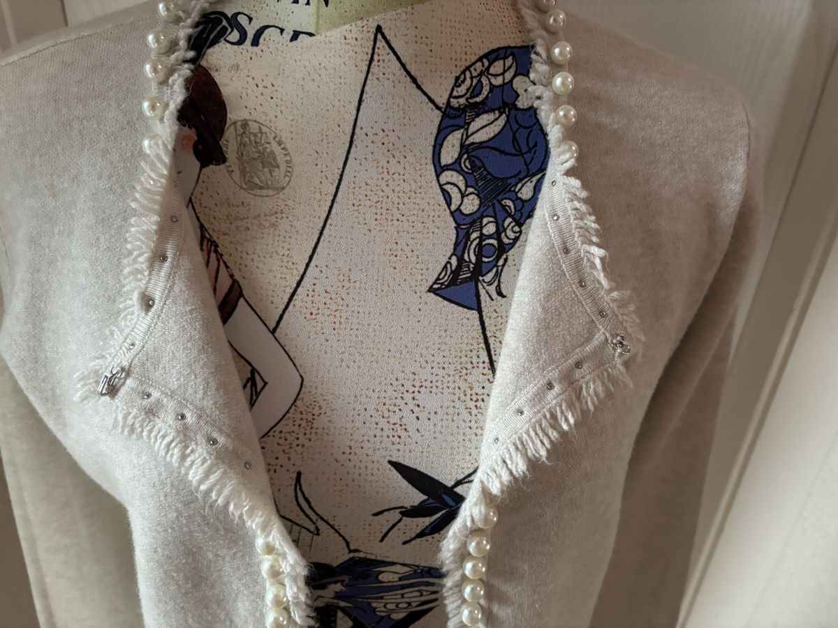 Gilet & Giacche senza maniche: Gilet beige perlé élégant -  – Nuovo (secondo la descrizione) da Aigle venduto da Barbiette 3