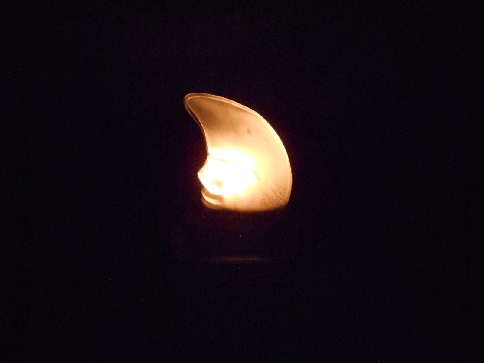 Portacandele: Teelicht Mond, Glas – Usato da Bellach venduto da JingleCherry 3