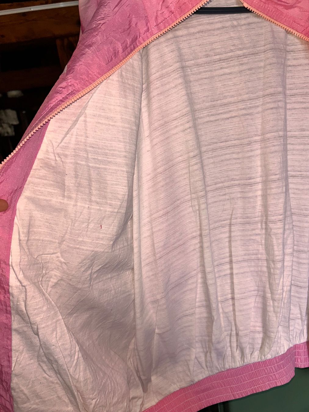 Giacche: Pinke vintage Jahre Trainerjacke – Usato da Schwyz venduto da Maerzetuepfli 6