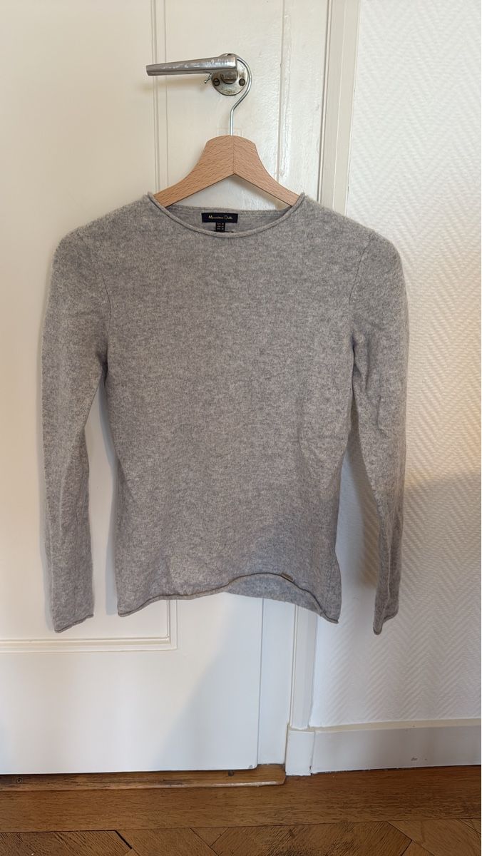 Massimo Dutti Maglioni & Felpe: Pull Massimo Dutti 100% cachemire gris – Usato da Genève venduto da cece22