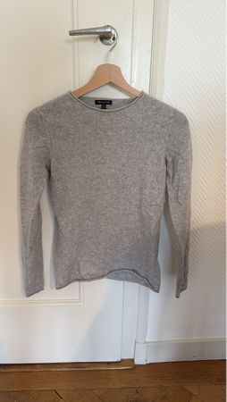 Pull Massimo Dutti 100% cachemire gris