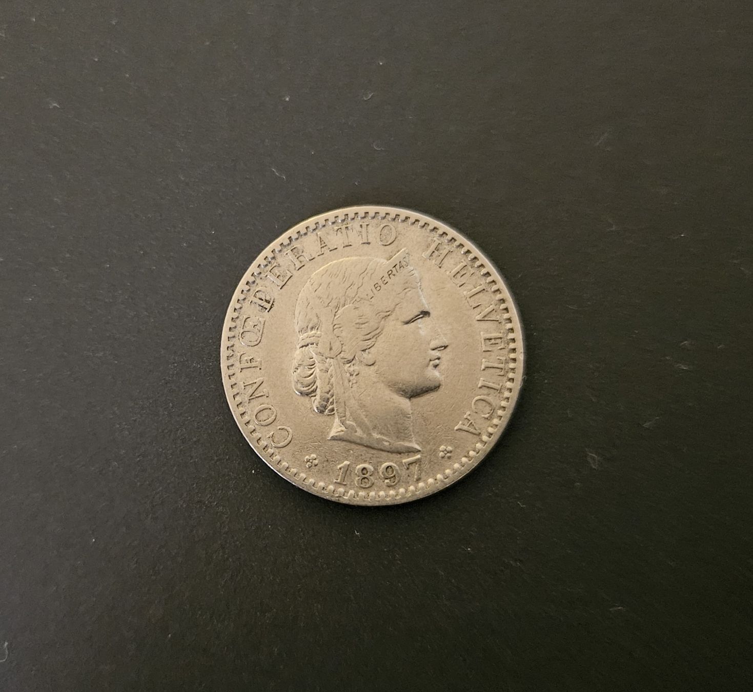 Tutti le monete: 20 Rappenstück 1897 - selten – Usato da Winterthur venduto da ManuM88