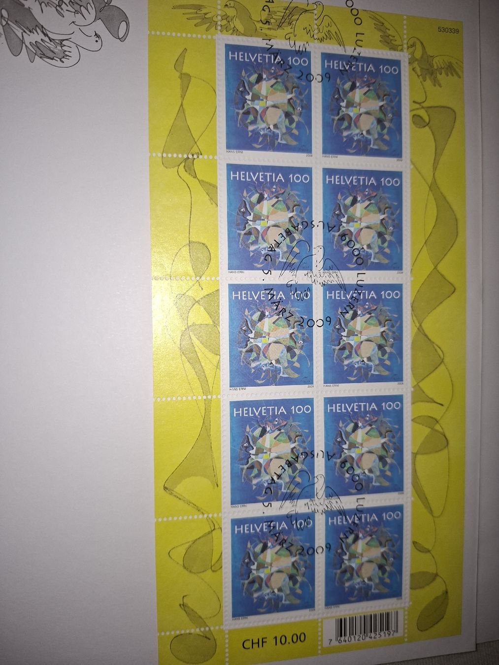 Tous les timbres: FDC Bogenbriefe 2008 / 2009 – D'occasion à Balgach par SIMEON27 1