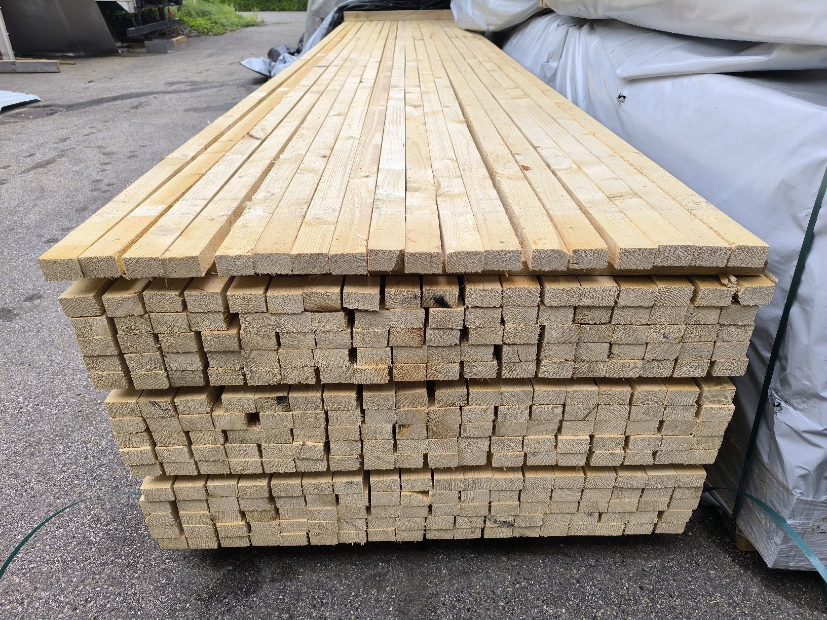 Articoli in legno: Dopellatten Konterlatten 60/60/3/5m – Usato da Basel venduto da e-swiss 9