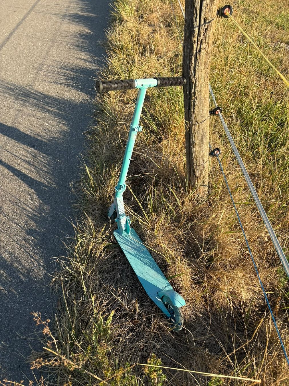 Kickboard: Tretroller blau verstellbar gebraucht – Usato da Häutligen venduto da manu-abc 3