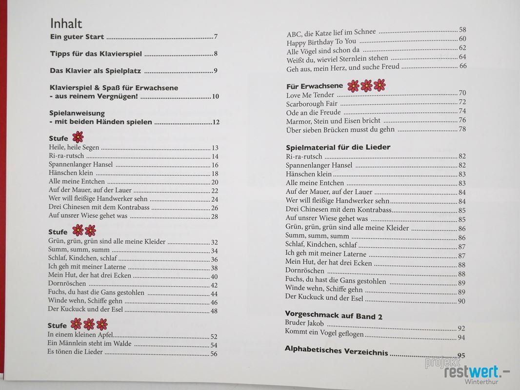 Libri: DOREMI - Klavierspiel & Spass Band 1 – Usato da Winterthur venduto da Restwert_Winterthur 3