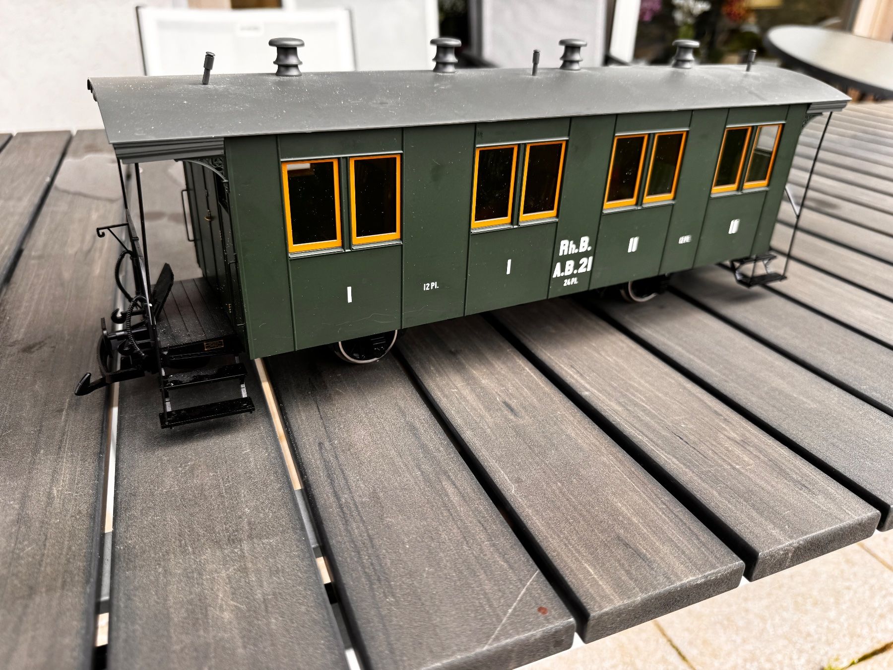 Brawa Modelleisenbahnen: Brawa RhB AB 21 modèle de collection – Neu und originalverpackt aus Chancy von Zerec