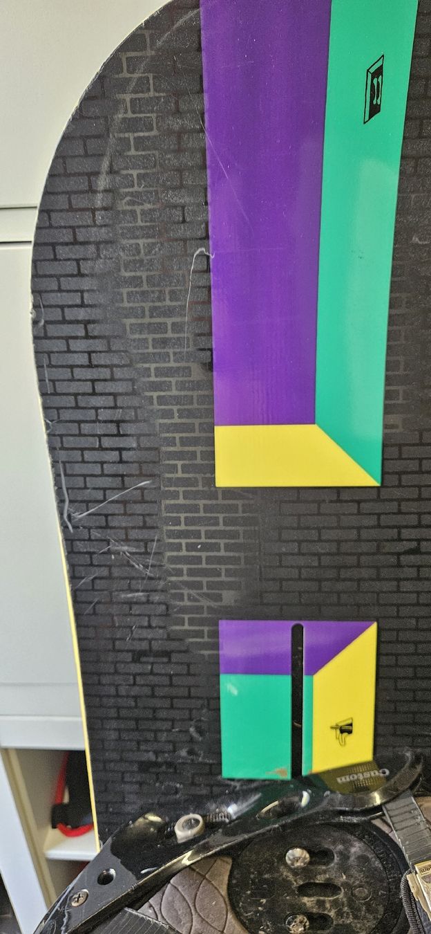 Burton Boards: Burton Snowboard Custom mit Bindung 152w, "Breit" – D'occasion à Langenthal par Roullen 3