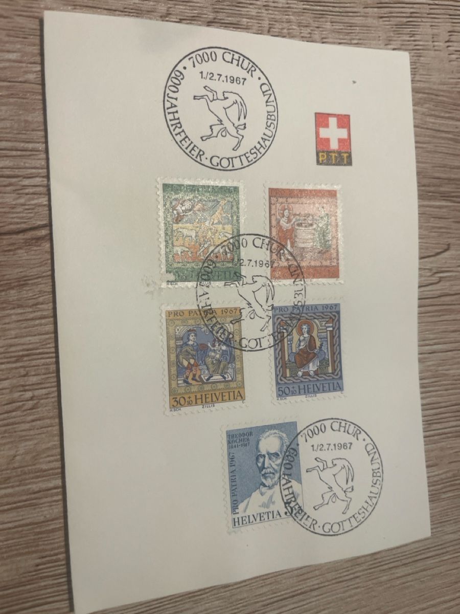 Alle Briefmarken: Briefmarken – Gebraucht aus Chur von eagle86federico 5