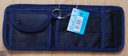 Portemonnaie in Jeansblau ungefaltet NEU 27x10x0,5cm