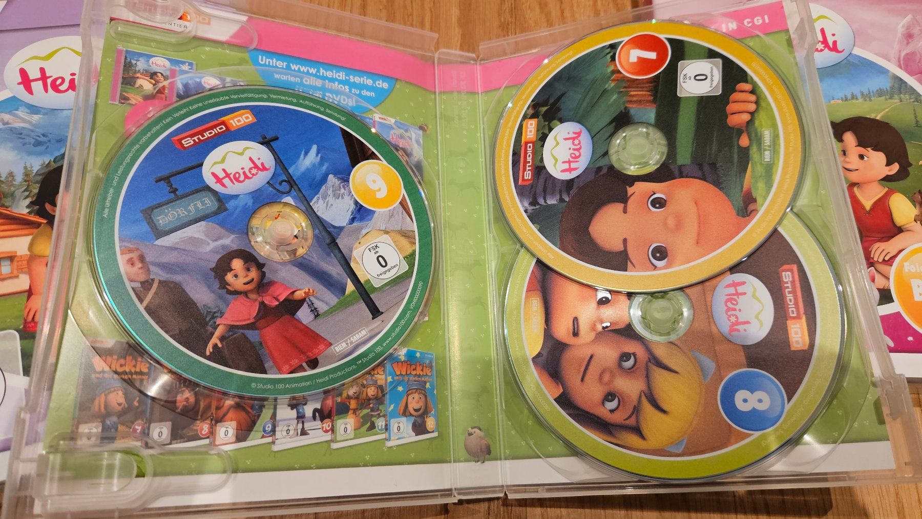 Tutti i DVDs: Heidi Komplettbox 12 DVDs TV-Serien – Usato da Gossau SG venduto da dolores_x 5