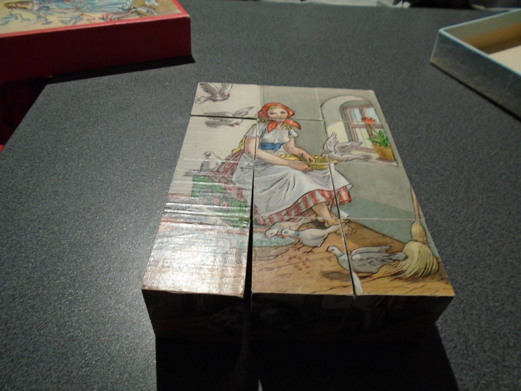 Puzzle: Puzzle Würfel Aschenputtel, alt – Usato da Zürich venduto da abraxas1291 1