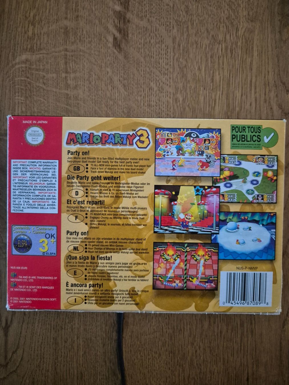 Nintendo Giochi: Mario Party 3 / OVP / N64 – Usato da Pratteln venduto da RETRO1989 1