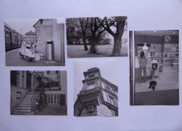 5 x schwarz-weiss Foto, Stadt Zürich, +, - A5, neu