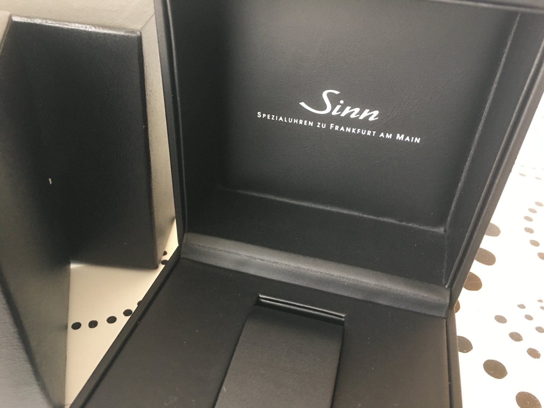 Uhrenboxen: SINN - BOX ECRIN SCHACHTEL WATCH CASE - TOP !!! – Neu (gemäss Beschreibung) aus Epalinges von dream-watch 1