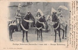 Neuveville, Cortège Historique 2 mars 1903, Groupe Bubenberg